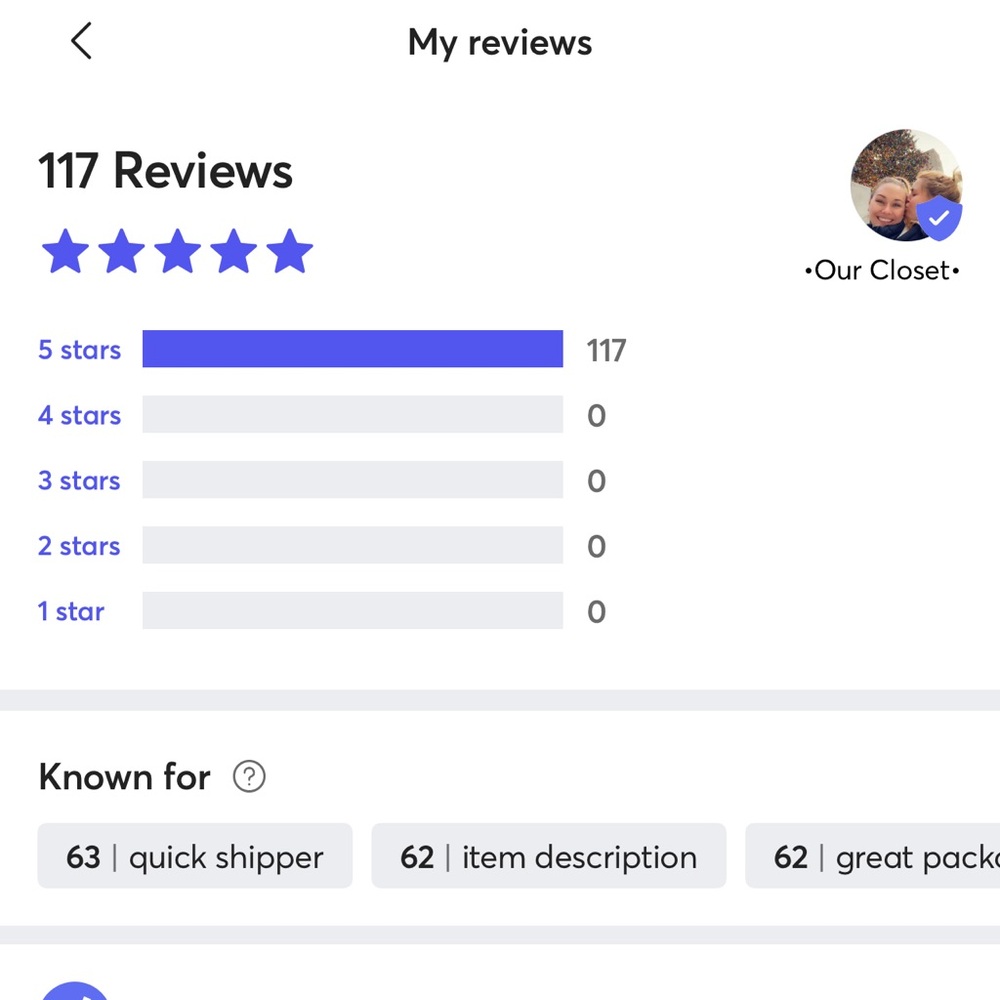 Feedback & Closet Stats 🎀